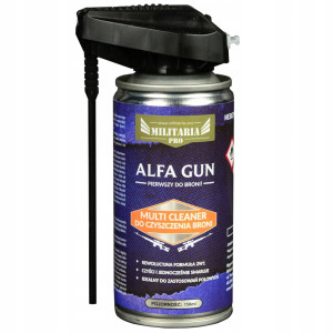 Czyszczenie Konserwacja Broni ALFA GUN Multi Cleaner Zmywacz i Smar 2w1