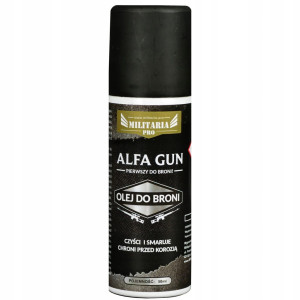 Olej do Czyszczenia i Konserwacji Broni Wiatrówki ALFA GUN 50ml Spray