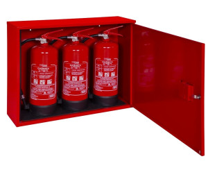 Szafka na 3 gaśnice 4-6 kg zawieszana SG4/6-Z-3