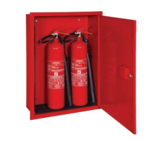 Wnękowa szafka na 2 gaśnice 5-12 kg SG5/12-W-2