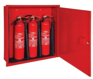 Wnękowa szafka na 3 gaśnice 5-12 kg SG5/12-W-3