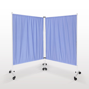 Parawan medyczny dwuskrzydłowy