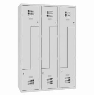 Metalowa szafa ubraniowa SUL 43 W st