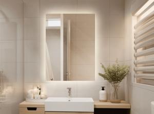 Lustro LED IZMAEL - Prostokątne łazienkowe - 1150 - 1150