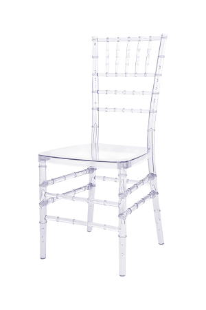 Krzesło Chiavari Tiffany transparentne