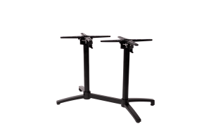Podstawa stolika kawiarnianego Cross Comfort Duo czarna