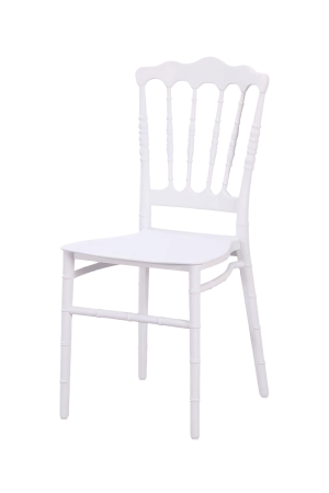 Krzesło Chiavari Napoleon Simple białe