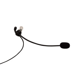 Headset (zestaw słuchawkowo-mikrofonowy) HE-020 z końcówką douszną słuchawki (do wyboru lewa lub prawa)