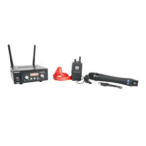 Zestaw do bezprzewodowej transmisji audio Okayo / bezprzewodowy mikrofon DL-8H + nadajnik bodypack DL-8T + odbiornik wieloczęstotliwościowy Okayo SRX-