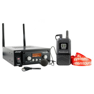 Bezprzewodowy system konferencyjny / mikrofonów / odbiornik wieloczęstotliwościowy SRX-800 + bodypack DL-8T