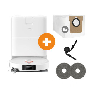 Zestaw Inteligentny odkurzacz Xiaomi Robot Vacuum H50 Pro + akcesoria