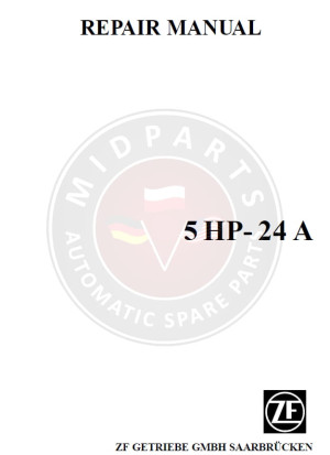 ZF5HP24 AUDI LITERATURA TECHNICZNA ZF