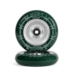 Koła do Hulajnogi Wyczynowej Tilt Durare Pro Scooter Wheels Barbed Forest Zielony 120 mm (2 szt.)