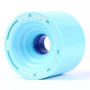 Koła do longboardu Orangatang In Heat Wheels Niebieski 75 mm 77A