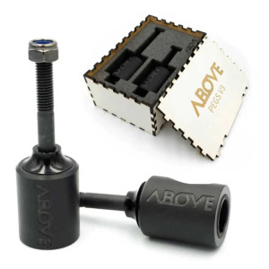 Pegi do Hulajnogi wyczynowej Above Scooters V3 Pro Scooter Pegs Czarny (2 szt.)