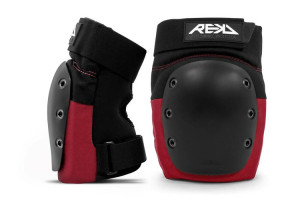 Ochraniacze REKD Ramp Knee Pads L Czarno Czerwony