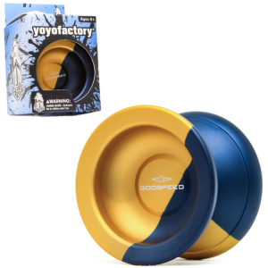 Yoyo Metalowe dla Zaawansowanych YoYoFactory Godspeed Gold Blue Złoto-Niebieski