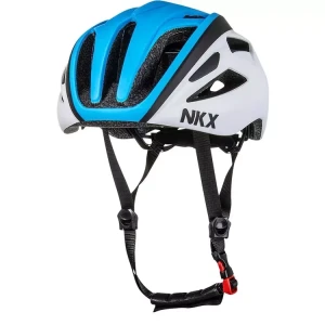 Kask Rowerowy NKX Urban Biało-Niebieski