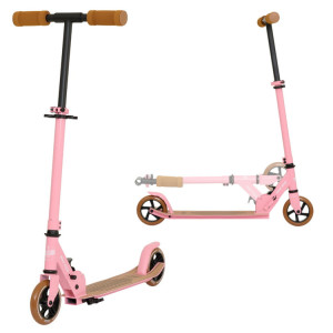Hulajnoga Miejska Transportowa dla dzieci i młodzieży Story Wild Kids Różowy wys. 73–85 cm