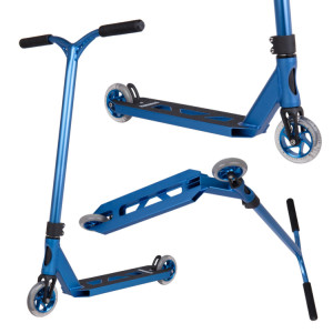 Hulajnoga Wyczynowa Striker Lux Youth Stunt Scooter Niebieski wys. 76 cm