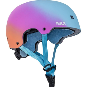 Kask Na Deskorolkę Hulajnogę NKX Brain Saver Rainbowfade M