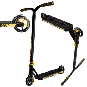 Hulajnoga Wyczynowa NKD Code 7075 Stunt Scooter Czarno-Złoty wys. 86 cm