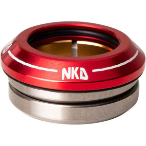 Stery zintegrowane do Hulajnogi NKD Pro Steel Stunt Scooter Headset Czerwony 1 1/8"