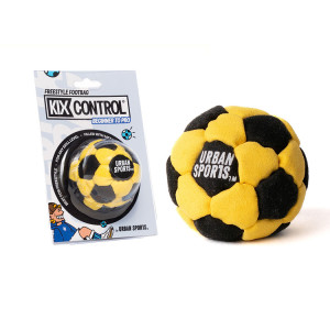 Zośka Footbag KIX Control by Urban Sports 32 Panele Czarno-Żółty