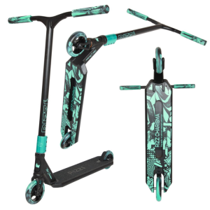 Hulajnoga Wyczynowa NKD RIZZ Stunt Scooter Miętowo-Czarny 88 cm