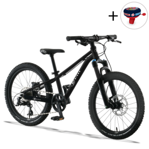 Superlekki rower dla dzieci KUbikes 20S DISC Czarny