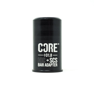 Adapter do hulajnogi CORE Bar Adapter Shim HIC to SCS (Oversized) Czarny 31,8 mm