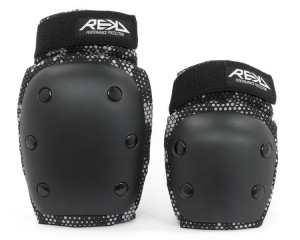 Ochraniacze REKD YOUTH HEAVY DUTY DOUBLE PAD SET Szary