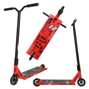 Hulajnoga Wyczynowa NKD Matis Neyroud Signature PRO Stunt Scooter Czerwony 100 cm