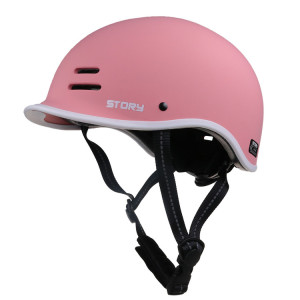 Kask Story Retro Certified Helmet Różowy