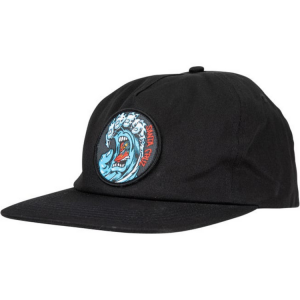 Czapka z daszkiem Santa Cruz Screaming Wave Snapback Czarny