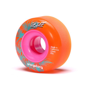 Koła Orangatang Skiff Wheels Pomarańczowy 62 mm 80A