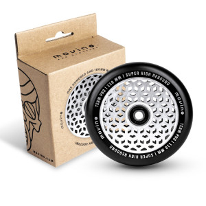 Koła do Hulajnogi Wyczynowej Movino TEAM PRO Honey Core Super High Rebound Czarno-Srebrny 110 mm (2 szt.)