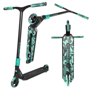 Hulajnoga Wyczynowa NKD RIZZ Stunt Scooter Miętowo-Czarny 81 cm