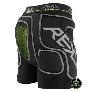 Spodenki ochronne REKD Energy Impact Shorts Czarne XS