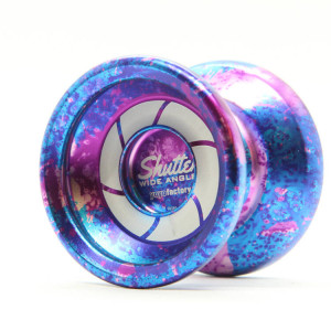 Yoyo Metalowe dla Zaawansowanych YoYoFactory Shutter Wide Angle Splash Galaxy