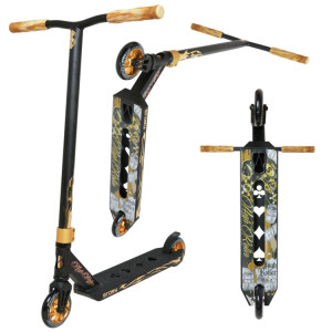 Hulajnoga Wyczynowa Story High Roller Air Stunt Scooter Czarno-Złoty wys. 85 cm