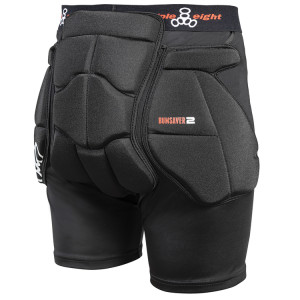 Spodenki szorty ochronne Triple Eight Bumsaver 2 Padded Shorts Czarny