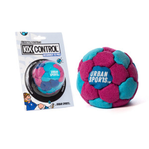 Zośka Footbag KIX Control by Urban Sports 32 Panele Niebiesko-Fioletowo-Turkusowy