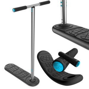 Hulajnoga wyczynowa na trampolinę INDO Kickstart Trampoline Scooter Czarny wys. 61-71 cm