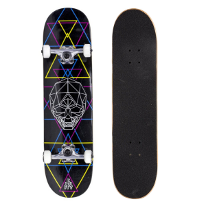 Deskorolka ENUFF GEO SKULL COMPLETE Black 8,0"