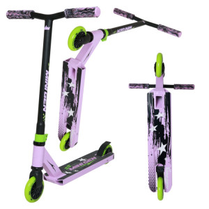 Hulajnoga Wyczynowa NKD Mini GEN Stunt Scooter Czarno-Różowy wys. 70 cm