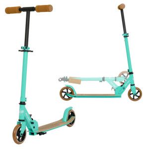 Hulajnoga Miejska Transportowa dla dzieci i młodzieży Story Wild Kids Miętowy wys. 73–85 cm