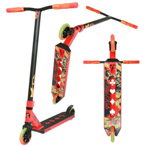 Hulajnoga Wyczynowa Story High Roller Air Stunt Scooter Czerwony wys. 85 cm