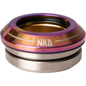 Stery zintegrowane do Hulajnogi NKD Pro Steel Stunt Scooter Headset Tęczowy 1 1/8"