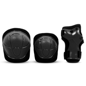 Zestaw ochraniaczy dla dzieci SFR Essentials Youth Triple Pad Set Czarny